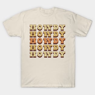 Howdy Western T-Shirt